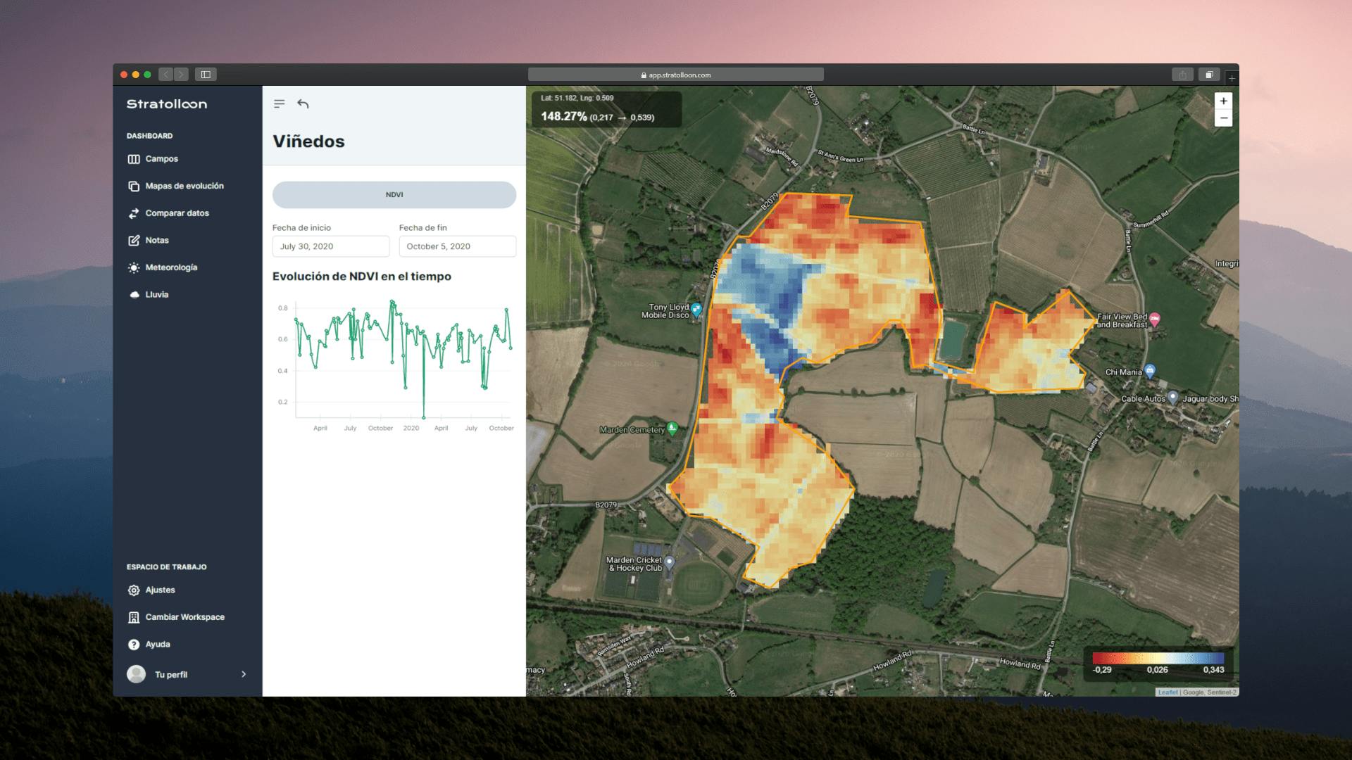Monitoring Crops From Space